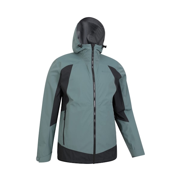 Mountain Warehouse Mens Valley Extreme Vattentät 2.5 Lag Wat Black/Teal XXL