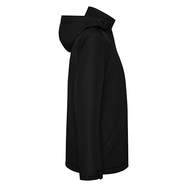 Roly Dam/Dam America Vadderad Parka M Solid Svart Solid Black M