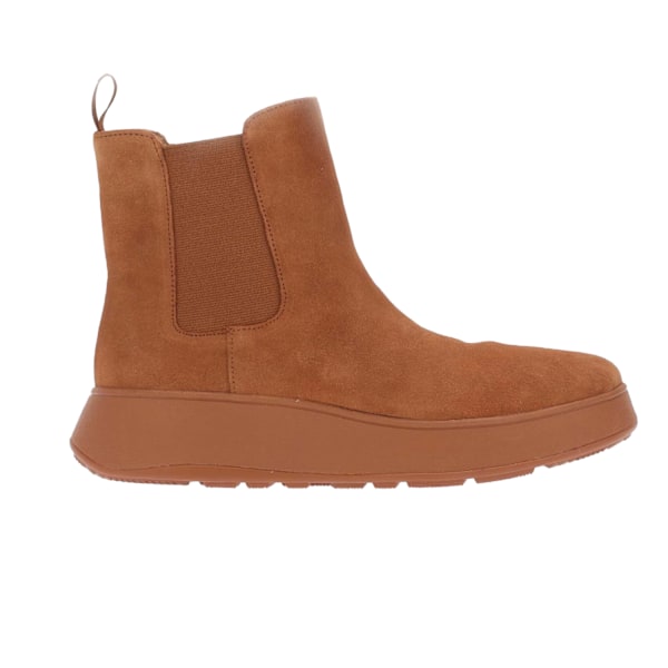 FitFlop Dam/Damer F-Mode Mocka Flatform Stövlar 4 UK Tan Tan 4 UK