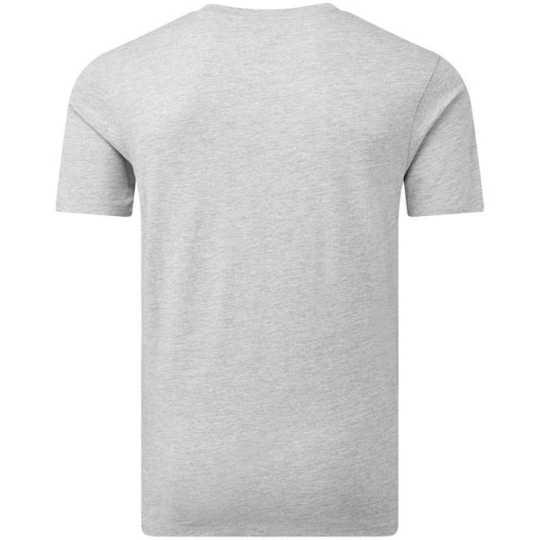 Anthem Unisex Vuxen Texturerad Marl Mellanvikt T-shirt XL Grå Mar Grey Marl XL