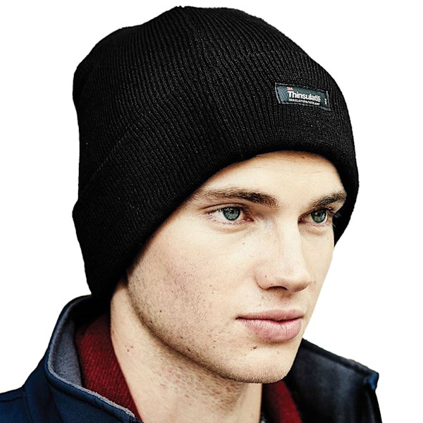 Regatta Unisex Thinsulate Fodrad Vintermössa One Size Svart Black One Size