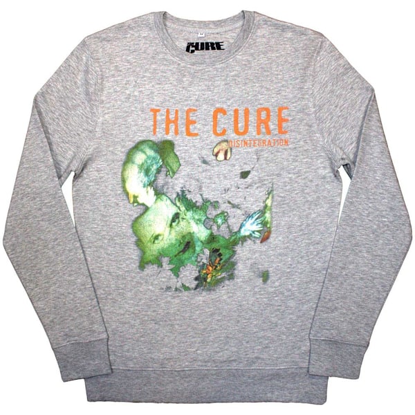 The Cure Unisex Vuxen Disintegration Sweatshirt L Grå Grey L