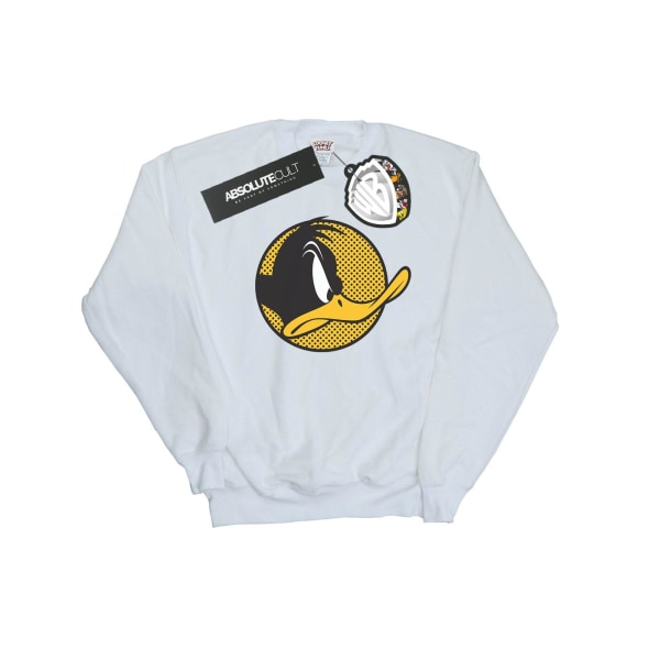 Looney Tunes Herr Daffy Duck Prickig Profil Sweatshirt 3XL Vit White 3XL
