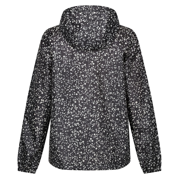 Regatta Dam/Kvinnor Orla Kiely Pack-It Tryckt Vattentät Jacka Berry Bubble Black 10 UK