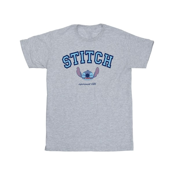 Disney Herr Lilo And Stitch Collegial T-Shirt M Sports Grey Sports Grey M