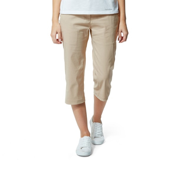 Craghoppers Womens/Ladies Kiwi Pro II Cropped Byxor 16 UK De Desert Sand 16 UK