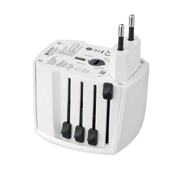 MidOcean Skross Pro Universal Reseadapter En Storlek Vit White One Size