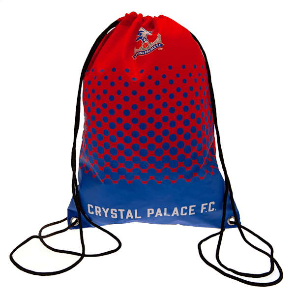 Crystal Palace FC Dragsnöre Väska En Storlek Röd/Blå Red/Blue One Size