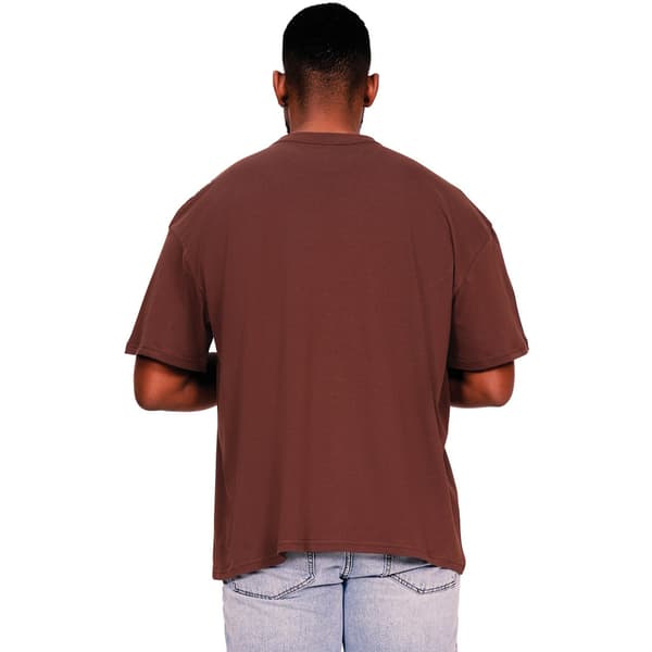 Casual Classics Herr Core Ringspun Bomull Oversized T-Shirt S C Chocolate S