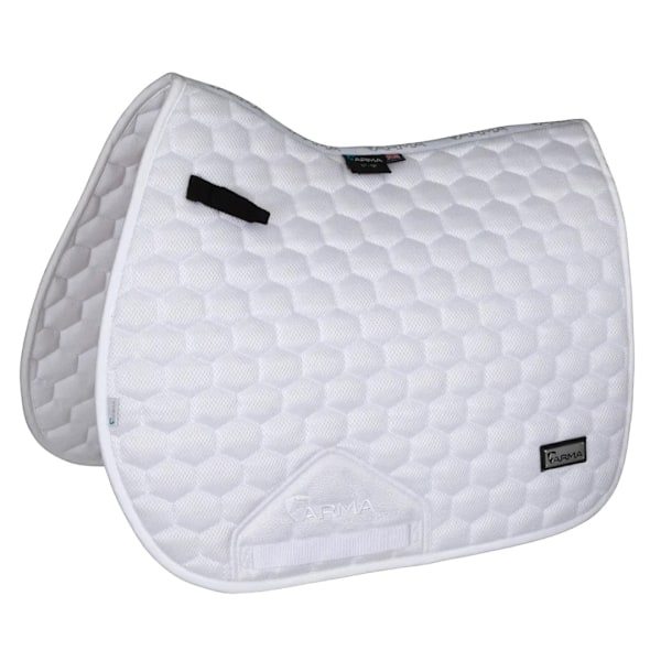 ARMA Mesh 3D Hästschabrak 17in - 18in Vit White 17in - 18in