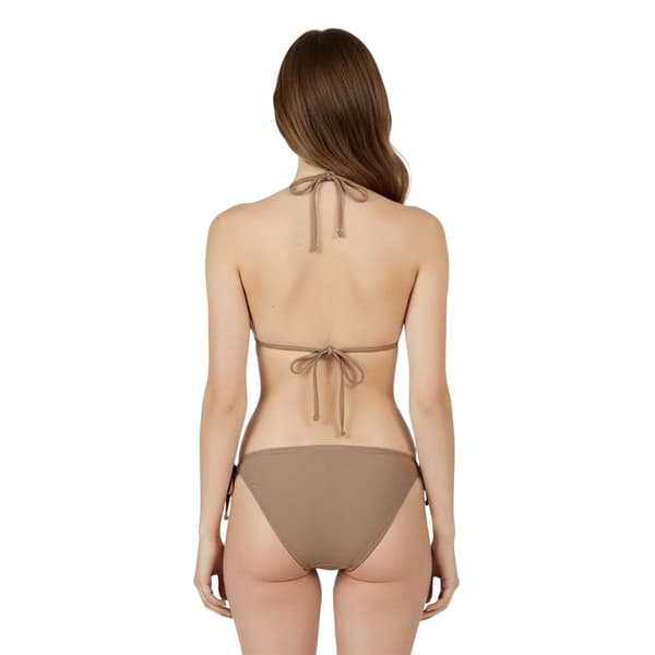 Jack Wills Dam/Dam Ruched Side Tie Bikiniunderdelar 8 UK Mo Mocha 8 UK