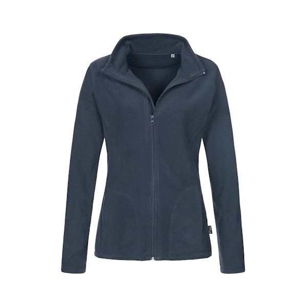 Stedman Dam/Kvinnor Active FZ Fleece XS Blå Midnatt Blue Midnight XS