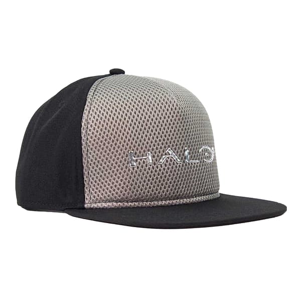 Halo Chrome Logo Snapback Keps S Svart/Grå Black/Grey S
