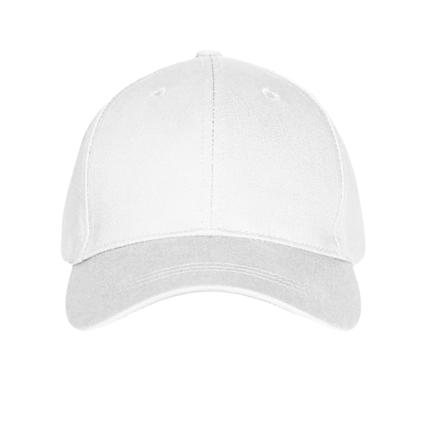 Clique Unisex Klassisk Baseballkeps för Vuxna, One Size, Vit White One Size