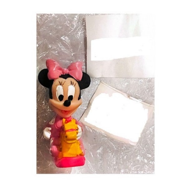 Disney Minnie Mouse Cake Topper One Size Gul/Rosa Yellow/Pink One Size