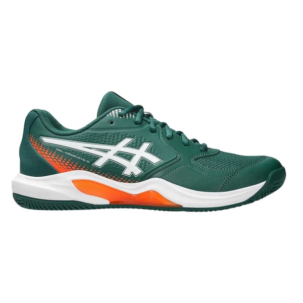 Asics Herr Dedicate 9 Lädersneakers 7 UK Grön Green 7 UK