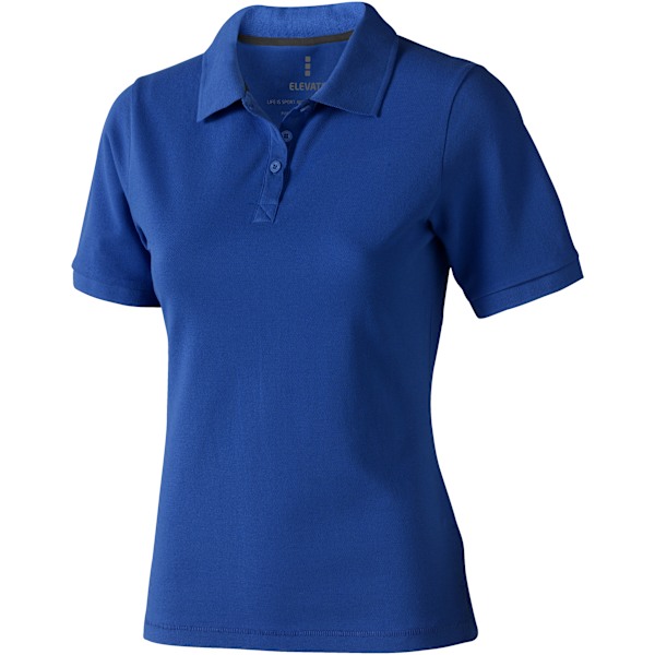 Elevate Calgary Kortärmad Dam Poloshirt M Blå Blue M