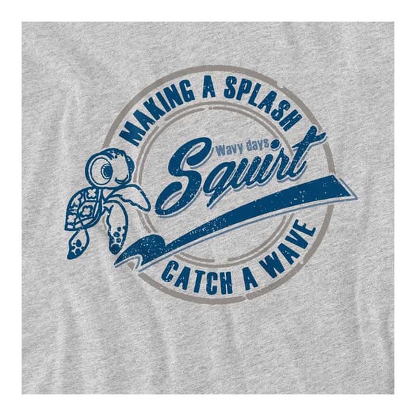 Hitta Nemo Barn/Kids Catch A Wave Squirt Sweatshirt 7-8 Athletic Heather 7-8 Years