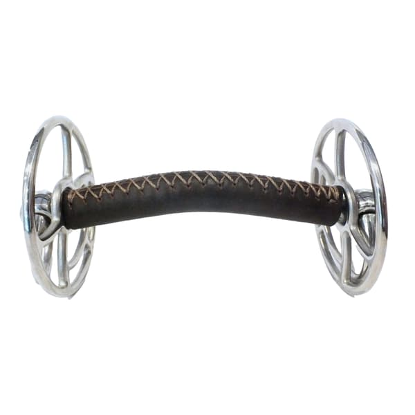 Whitaker Universal Läder Hästbett 145mm Silver Silver 145mm