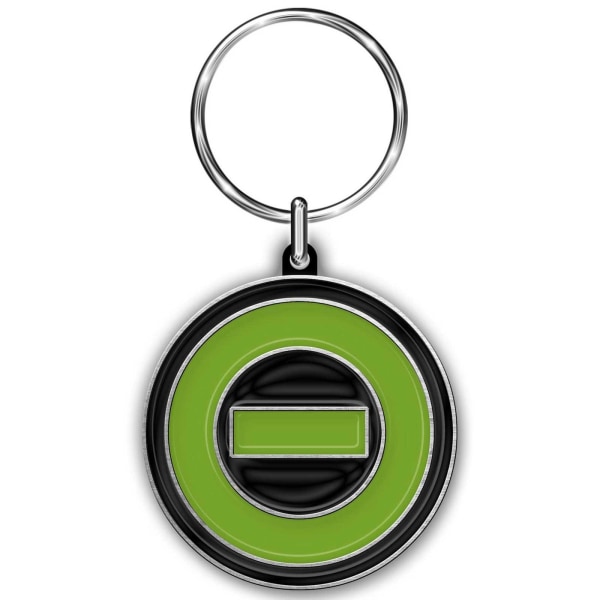 Typ O Negativ Logotyp Nyckelring One Size Svart/Grön Black/Green One Size