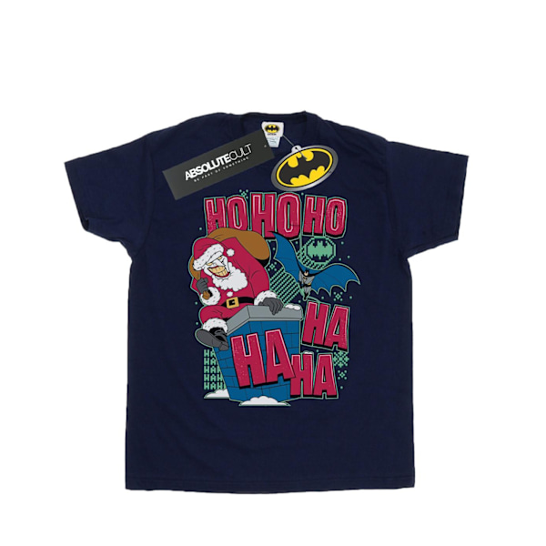 DC Comics Boys Batman And Joker Ha Ha Ha Ho Ho Ho T-Shirt 5-6 år Navy Blue 5-6 Years