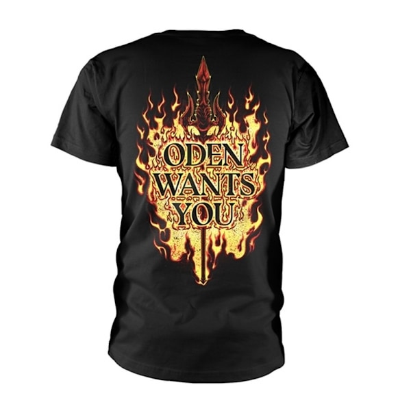 Amon Amarth Unisex Vuxen Oden Vill Ha Dig T-Shirt 3XL Svart Black 3XL