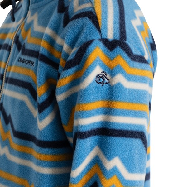 Craghoppers Barn/Barn Bachas Abstrakt Linjer Halv Dragkedja Fleece Bright Sky 13 Years