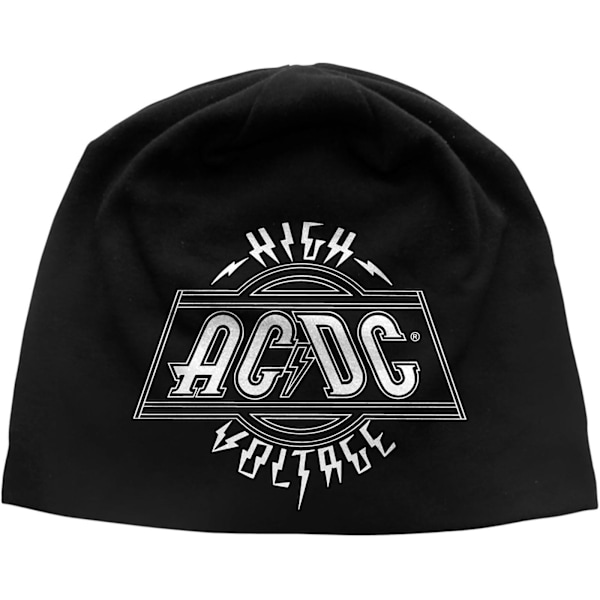 AC/DC Unisex Vuxen High Voltage Mössa One Size Svart/Vit Black/White One Size