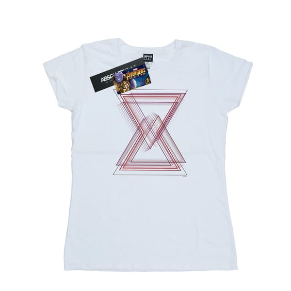 Marvel Dam/Dam Avengers Infinity War Black Widow Lines Co White XL