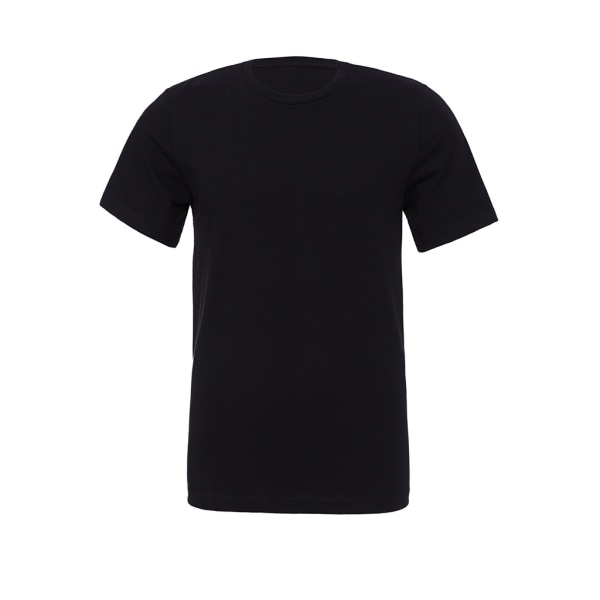Bella + Canvas Vuxna unisex T-shirt med rund hals UNISEX Svart Black 3XL