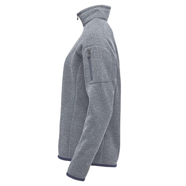Stormtech Dam/Kvinnor Avalante Heather Kvarts Dragkedja Fleece Topp Granite M
