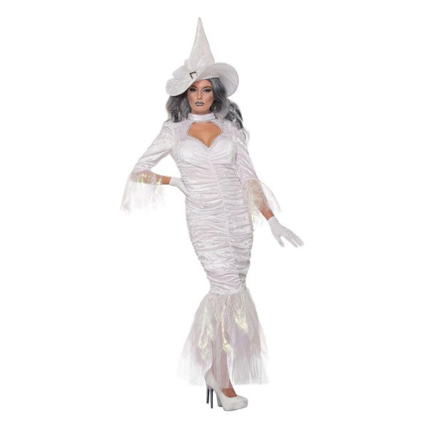 Bristol Novelty Womens/Ladies Spell Weaver Costume One Size Whi White One Size