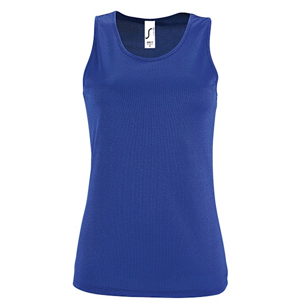 SOLS Dam/Kvinnor Sportig Performance Ärmlös Tank Top M Roy Royal Blue M
