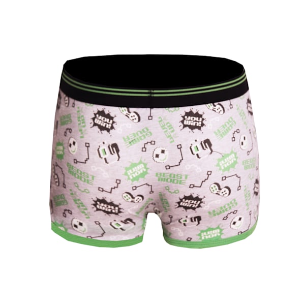4Kidz Pojkars Bomullsboxershorts med Trunk Passform (3-pack) 9-10 år Game Game 9-10 Years