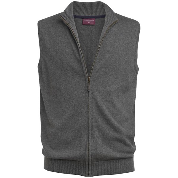 Brook Taverner Unisex Vuxen Lincoln Bomullsblandad Stickad Väst Navy M