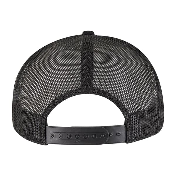 Flexfit Yupoong 7 Panel Trucker Keps En Storlek Svart Black One Size