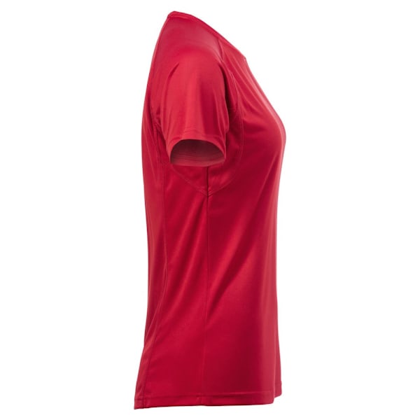 Clique Dam/Kvinnor Premium Aktiv T-Shirt XL Röd Red XL