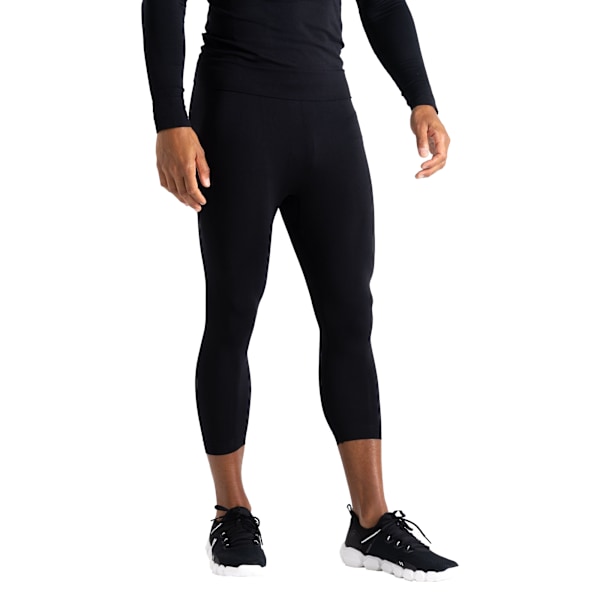 Dare 2B Mens In The Zone II Thermal 3/4 Leggings L Svart Black L