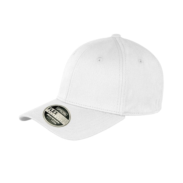 Result Unisex Core Kansas Flex Baseball Cap (2-pack) S/M Vit White S/M