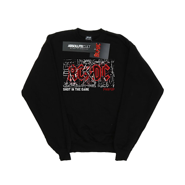 AC/DC PWR UP Kabellogotyp Sweatshirt L Svart Black L