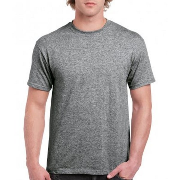Gildan Herr Hammer Heavyweight T-shirt 4XL Grafit Heather Graphite Heather 4XL
