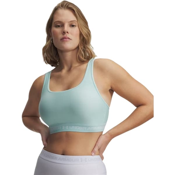 Under Armour sport-bh för dam med medium stöd, storlek 14 UK, mintgrön Mint 14 UK