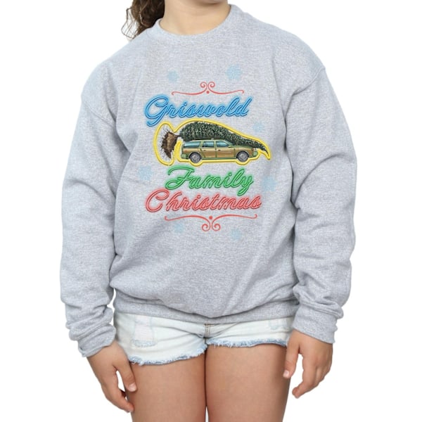 National Lampoon´s Christmas Vacation Girls Griswold Family Chr Sports Grey 5-6 Years