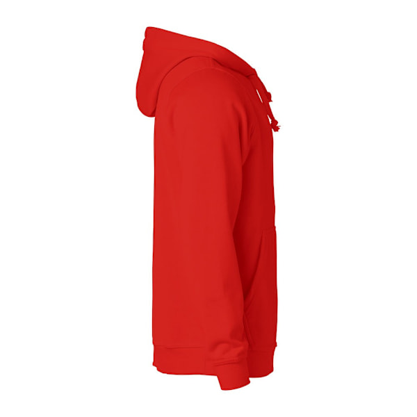 Clique Unisex Vuxen Basic Hoodie XS Röd Red XS