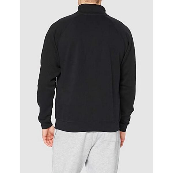 Fruit Of The Loom Premium 70/30 Dragkedja Sweatshirt L Svart Black L