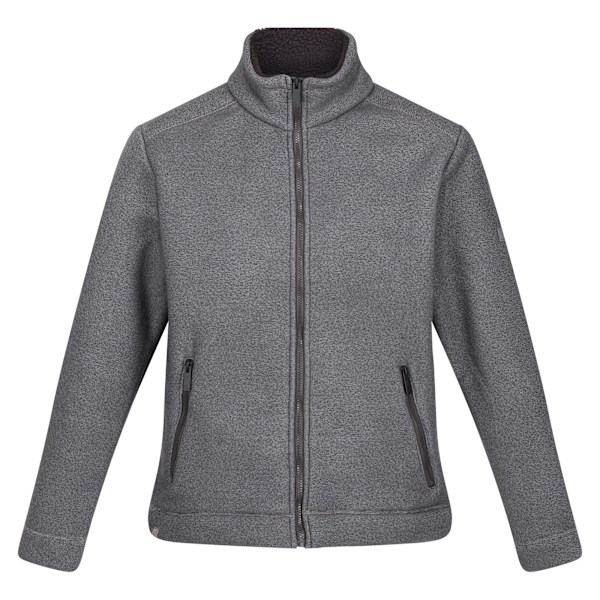Regatta Garrian II Fleecejacka med Full Dragkedja för Män M Storm Grey/Bla Storm Grey/Black M
