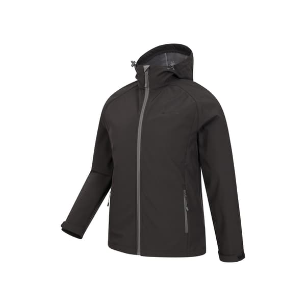 Mountain Warehouse Exodus Vattentät Softshelljacka Herr XL Black XL