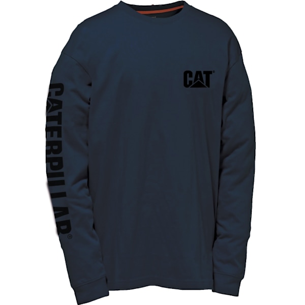 Caterpillar C1510034 TRADEMARK T-SHIRT / Herr Toppar S Marin Marine S