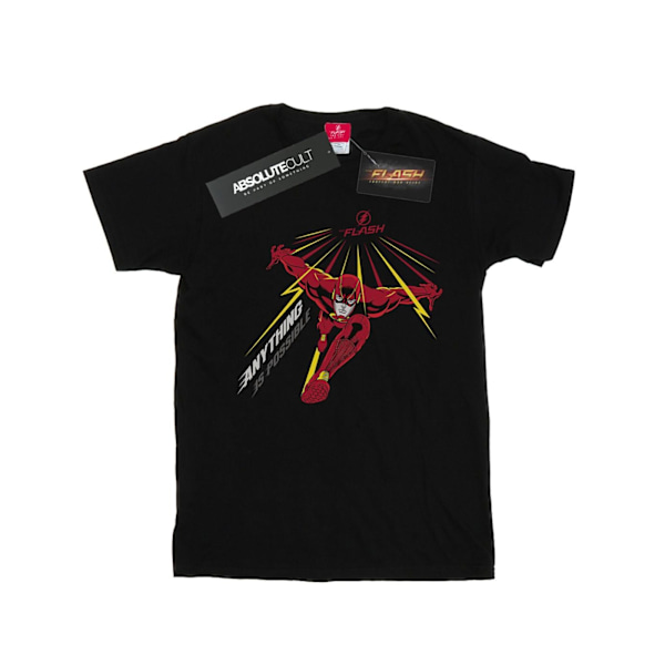 DC Comics Boys The Flash Anything Is Possible T-Shirt 7-8 år Black 7-8 Years