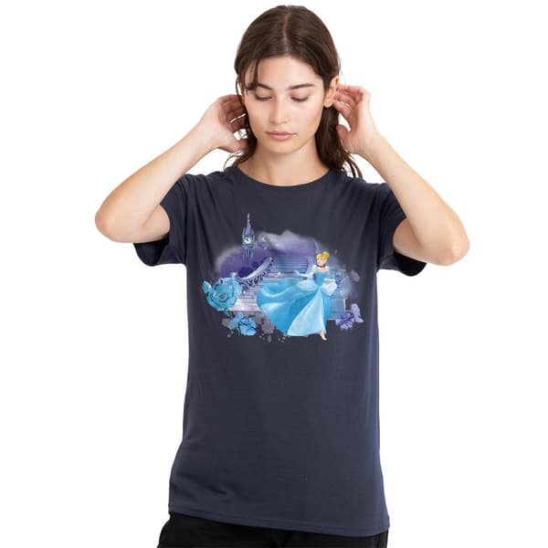 Askungen Dam T-shirt Trappa S Mörkblå Deep Navy S